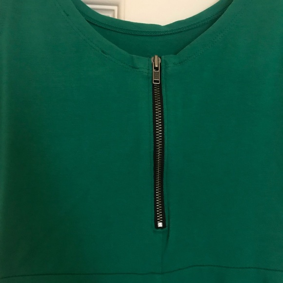 Flattering Tight Skater Dress With Zipper Closure - Picture 5 of 6